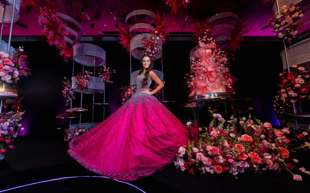 Festa de 15 anos romântica & hightech – Lavínia Carneiro