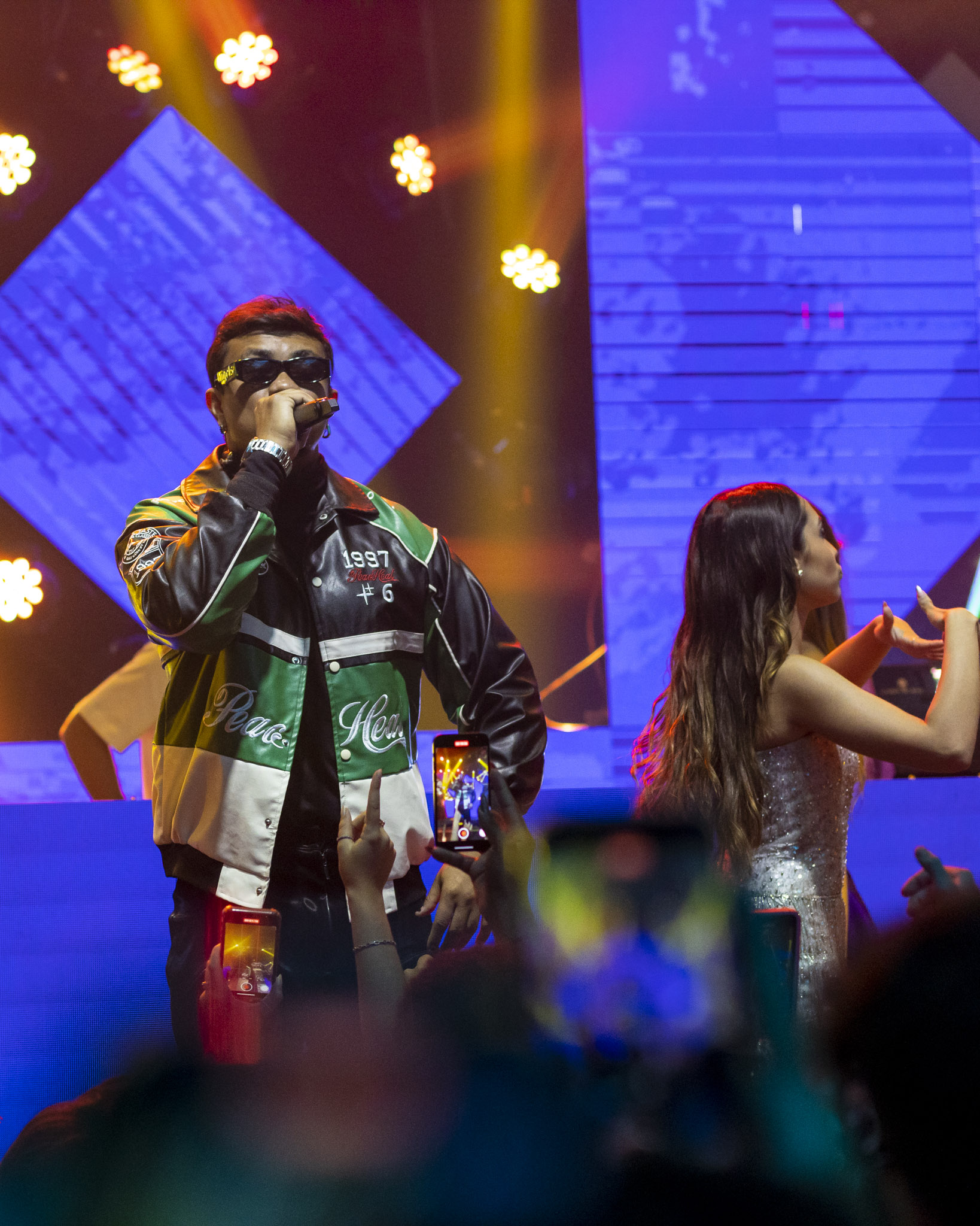 Xamã no palco | Foto: acervo da marca