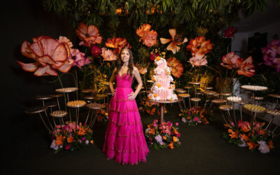 Festa de 15 anos romântica em clima de jardim encantado: Maria Luiza Fontenelle